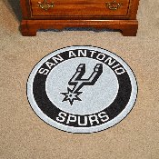 San Antonio Spurs Roundel Rug - 27in. Diameter, 18852