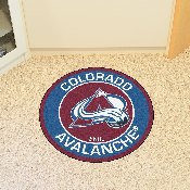 Colorado Avalanche Roundel Rug - 27in. Diameter, 18868