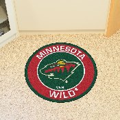 Minnesota Wild Roundel Rug - 27in. Diameter, 18875