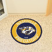 Nashville Predators Roundel Rug - 27in. Diameter, 18877