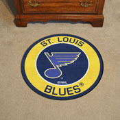 St. Louis Blues Roundel Rug - 27in. Diameter, 18886