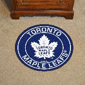 Toronto Maple Leafs Roundel Rug - 27in. Diameter, 18888