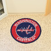 Washington Capitals Roundel Rug - 27in. Diameter, 18890