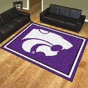 Kansas State Wildcats 8ft. x 10 ft. Plush Area Rug, 18903
