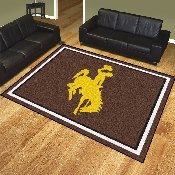 Wyoming Cowboys 8ft. x 10 ft. Plush Area Rug, 18910