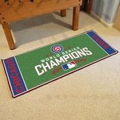 Chicago Cubs 2016 World Series Champions Baseball Runner Rug - 30in. x 72in., 18919
