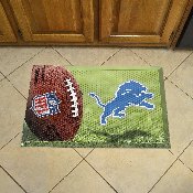 Detroit Lions Scraper Mat 19"x30", 18956-GR