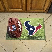 Houston Texans Scraper Mat 19"x30", 18960-GR