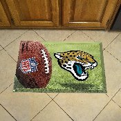 Jacksonville Jaguars Scraper Mat 19"x30", 18964-GR