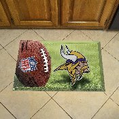 Minnesota Vikings Scraper Mat 19"x30", 18970-GR