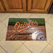 Baltimore Orioles Scraper Mat 19"x30", 19008-GR
