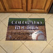 Colorado Rockies Scraper Mat 19"x30", 19020-GR