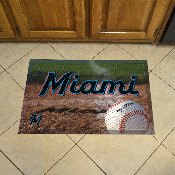 Florida Marlins Scraper Mat 19"x30", 19032-GR