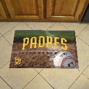 San Diego Padres Scraper Mat 19"x30", 19048-GR