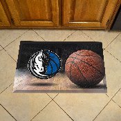 Dallas Mavericks Rubber Scraper Door Mat, 19074