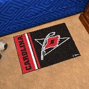 Carolina Hurricanes Starter Mat Accent Rug - 19in. x 30in., Uniform Design, 19257