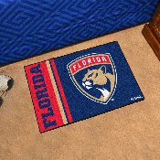 Florida Panthers Starter Mat Accent Rug - 19in. x 30in., Uniform Design, 19264