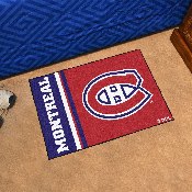 Montreal Canadiens Starter Mat Accent Rug - 19in. x 30in., Uniform Design, 19267