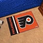 Philadelphia Flyers Starter Mat Accent Rug - 19in. x 30in., Uniform Design, 19273