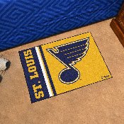St. Louis Blues Starter Mat Accent Rug - 19in. x 30in., Uniform Design, 19276