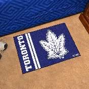Toronto Maple Leafs Starter Mat Accent Rug - 19in. x 30in., Uniform Design, 19278