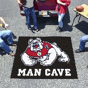 Fresno State Man Cave Tailgater Rug 5'x6', 19286-GR