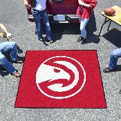 Atlanta Hawks Tailgater Rug - 5ft. x 6ft. - Circle Hawk Head Primary Logo, 19425