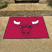 Chicago Bulls All-Star Rug - 34 in. x 42.5 in. - Bull Head Primary Logo, 19430