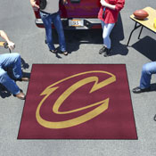 Cleveland Cavaliers Tailgater Rug - 5ft. x 6ft. - C Primary Logo, 19433