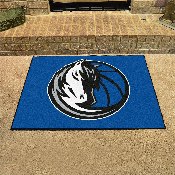 Dallas Mavericks All-Star Rug - 34 in. x 42.5 in. - Maverick Head Primary Logo, 19434