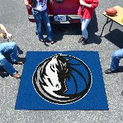 Dallas Mavericks Tailgater Rug - 5ft. x 6ft. - Maverick Head Primary Logo, 19435