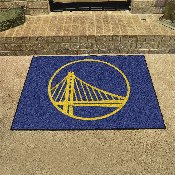 Golden State Warriors All-Star Rug - 34 in. x 42.5 in. - Circular Bridge Primary Logo, 19440