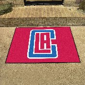 Los Angeles Clippers All-Star Rug - 34 in. x 42.5 in. - CLA Secondary Logo, 19446