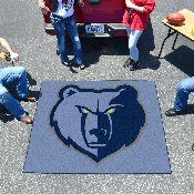 Memphis Grizzlies Tailgater Rug - 5ft. x 6ft. - Grizzly Head Primary Logo, 19450