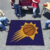 Phoenix Suns Tailgater Rug - 5ft. x 6ft. - Sun Basketball Primary Logo, 19470