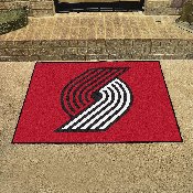 Portland Trail Blazers All-Star Rug - 34 in. x 42.5 in. - Trailblazer Primary Logo, 19471