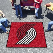 Portland Trail Blazers Tailgater Rug - 5ft. x 6ft. - Trailblazer Primary Logo, 19472