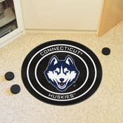 UConn Huskies Hockey Puck Rug - 27in. Diameter, 19503
