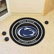 Penn State Nittany Lions Hockey Puck Rug - 27in. Diameter, 19545
