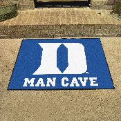 Duke Blue Devils Man Cave All-Star Rug - 34 in. x 42.5 in., D Logo, 19576
