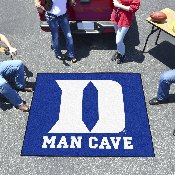 Duke Blue Devils Man Cave Tailgater Rug - 5ft. x 6ft., D Logo, 19578