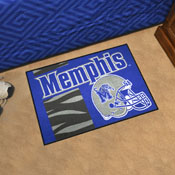 Memphis Tigers Starter Mat Accent Rug - 19in. x 30in., Uniform Design, 19638