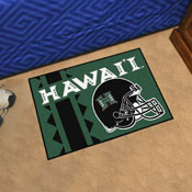 Hawaii Rainbows Starter Mat Accent Rug - 19in. x 30in., Uniform Design, 19643
