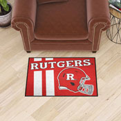 Rutgers Scarlett Knights Starter Mat Accent Rug - 19in. x 30in., Uniform Design, 19646