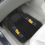 Pitt Panthers 2 Piece Deluxe Car Mat Set, 19660