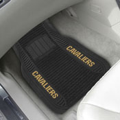 Cleveland Cavaliers 2 Piece Deluxe Car Mat Set, 19718