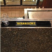 Golden State Warriors Bar Drink Mat - 3.25in. x 24in., 19722