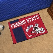 Fresno State Bulldogs Starter Mat Accent Rug - 19in. x 30in., Uniform Design, 19731
