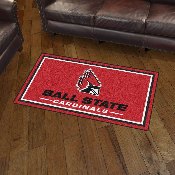Ball State Cardinals 3ft. x 5ft. Plush Area Rug, 19734