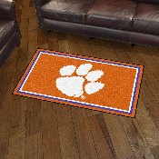 Clemson Tigers 3ft. x 5ft. Plush Area Rug, 19738